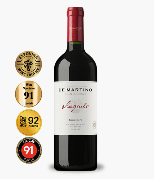 De-Martino-Gran-Reserva-Legado-Carmenere Legado Carmenere