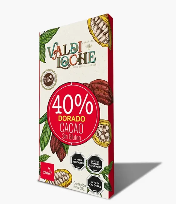 ValdiLoche-Barra-Chocolate-Blanco-Dorado-40%-Cacao ValdiLoche - Barra 40% Cacao Dorado