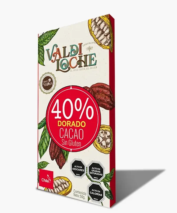 ValdiLoche - Barra 40% Cacao Dorado