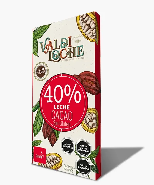 ValdiLoche - Barra Leche 40% Cacao