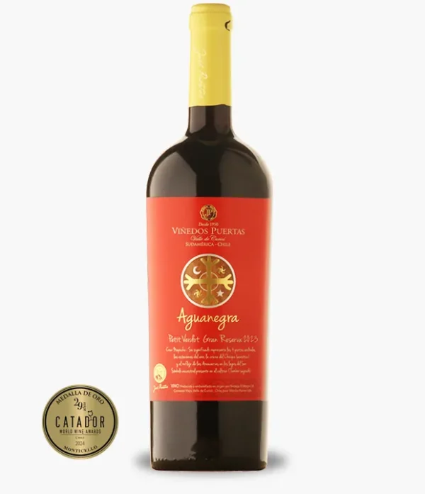 Puertas Aguanegra Gran Reserva Petit Verdot